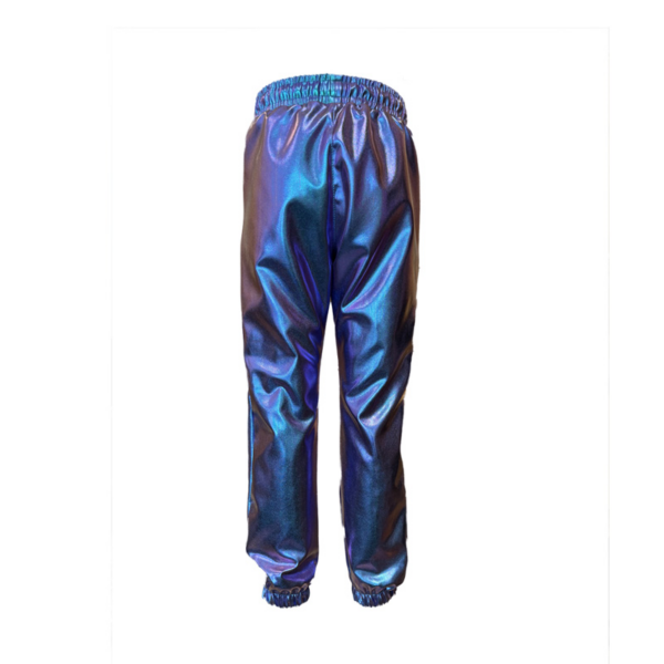 Kisiwa metallic trouser blue SS25-66 B - Afbeelding 3