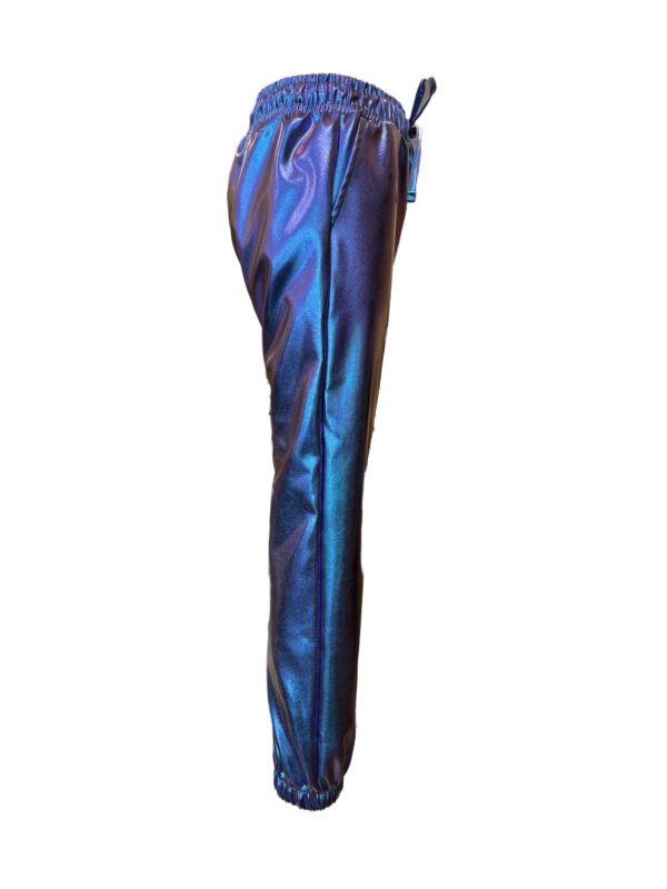 Kisiwa metallic trouser blue SS25-66 B - Afbeelding 2